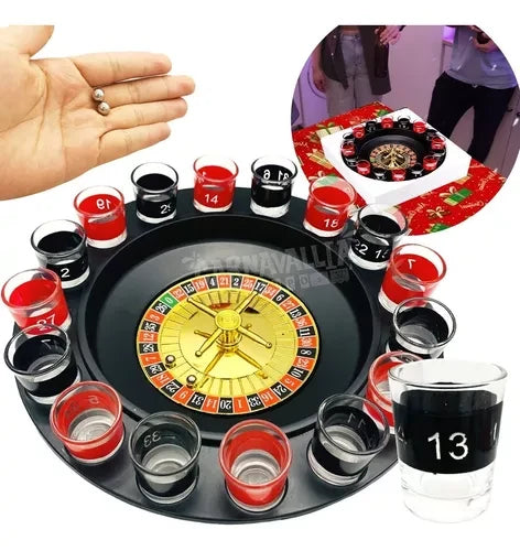 JUEGO DE BEBER RULETA